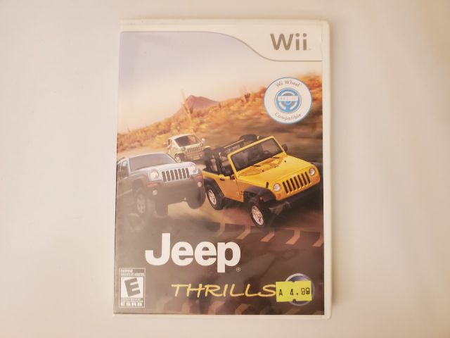 Nintendo Wii Jeep Thrills video game