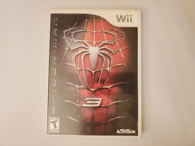 Nintendo Wii Spider Man 3 video game
