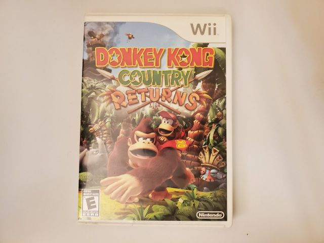 Nintendo Wii Donkey Kong Country Returns video game