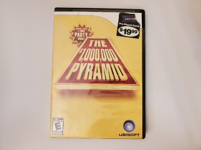 Nintendo Wii The $1,000,000 Pyramid video game