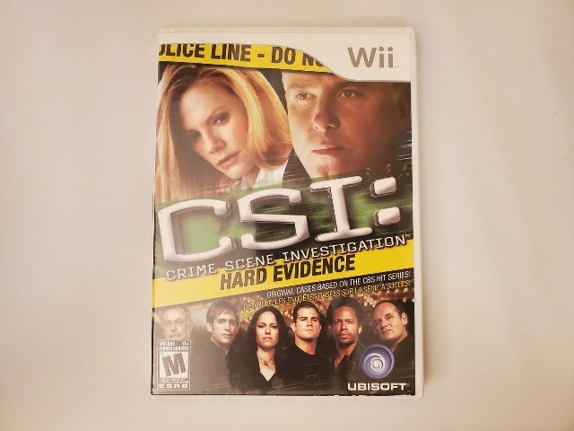 Nintendo Wii CSI: Crime Scene Investigation Hard Evidence video game