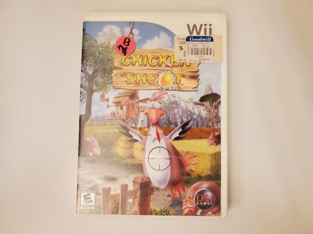 Nintendo Wii Chicken Shoot video game