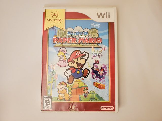 Nintendo Wii Super Paper Mario video game