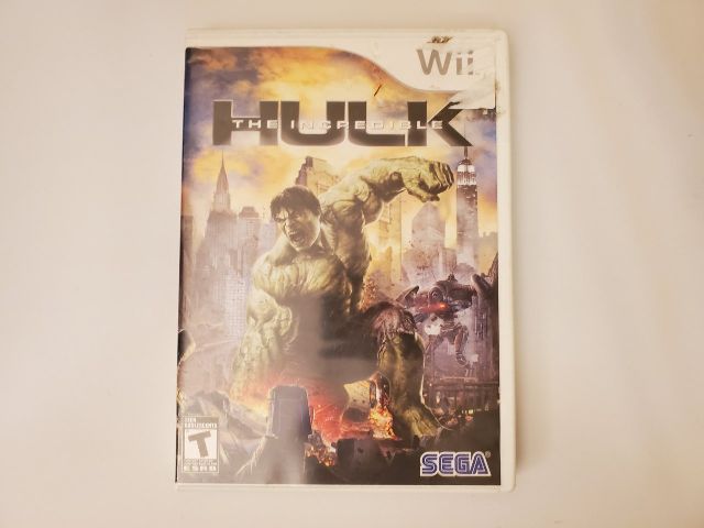 Nintendo Wii The Incredible Hulk video game
