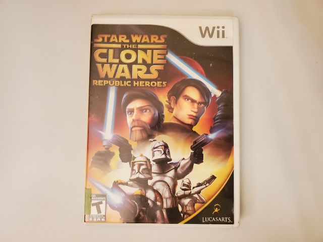 Nintendo Wii Star Wars The Clone Wars Republic Heroes video game