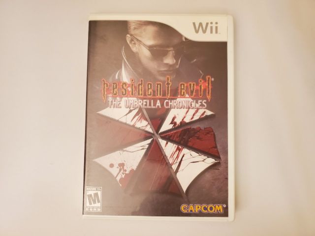 Nintendo Wii Resident Evil The Umbrella Chronicles video game