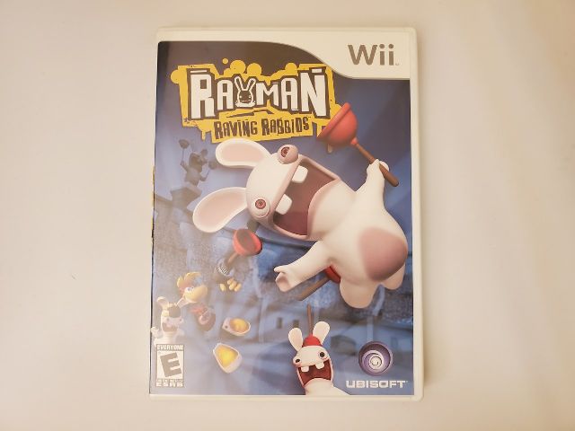 Nintendo Wii Rayman Raving Rabbids video game