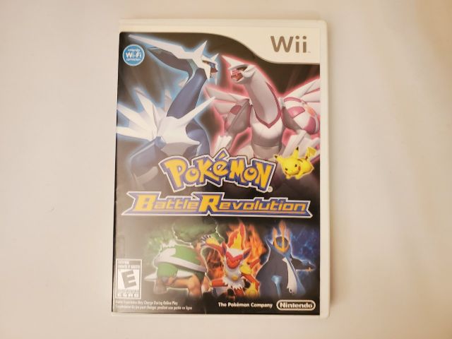 Nintendo Wii Pokemon Battle Revolution video game