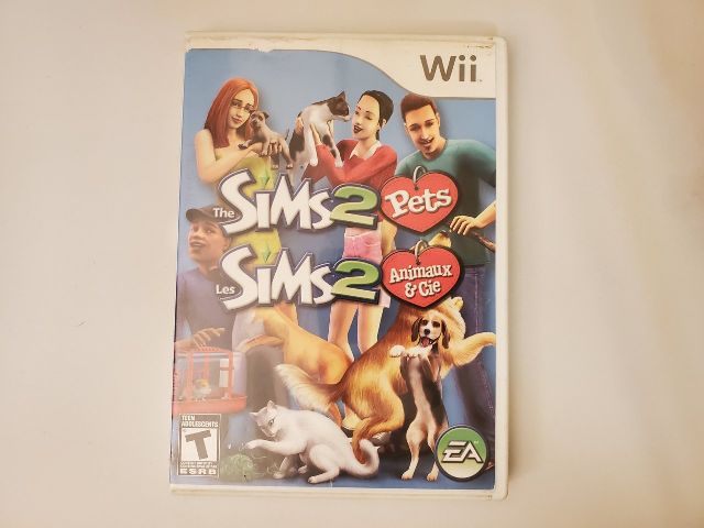 Nintendo Wii The Sims 2 Pets video game