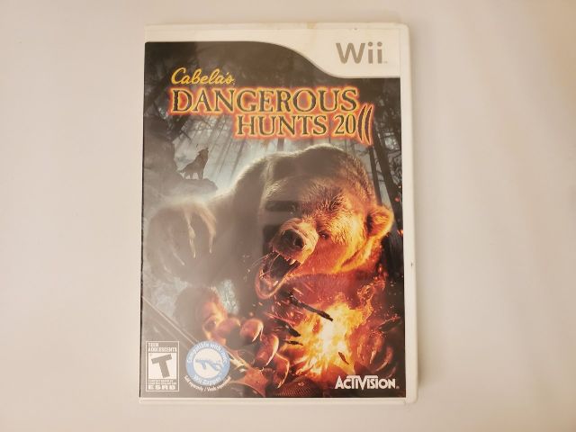 Nintendo Wii Cabela's Dangerous Hunts 2011 video game