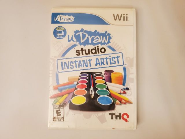 Nintendo Wii uDraw Studio Instant Artist video game
