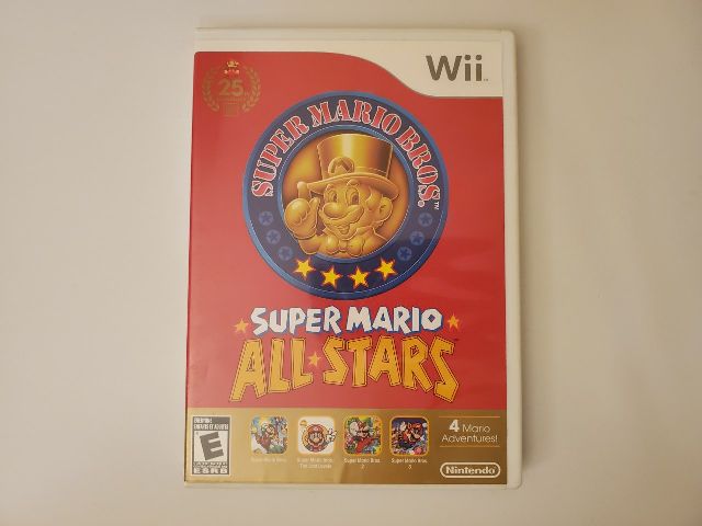 Nintendo Wii Super Mario All Stars 25th Anniversary video game
