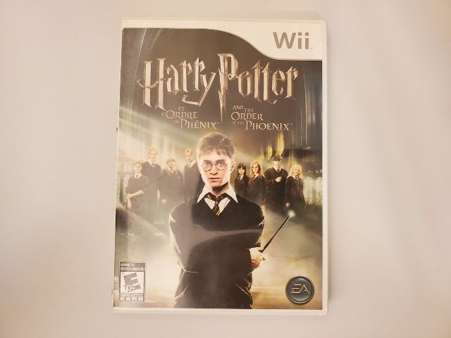 Nintendo Wii Harry Potter and the Order of the Phoenix video game