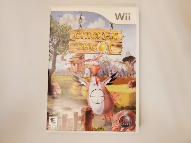 Nintendo Wii Chicken Shoot video game