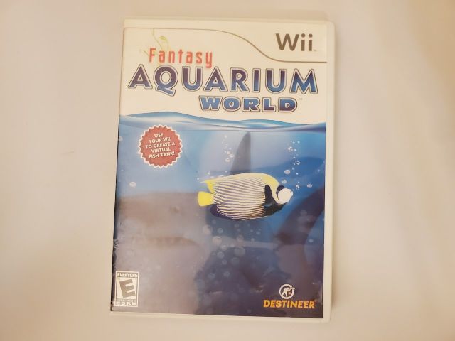 Nintendo Wii Fantasy Aquarium World video game