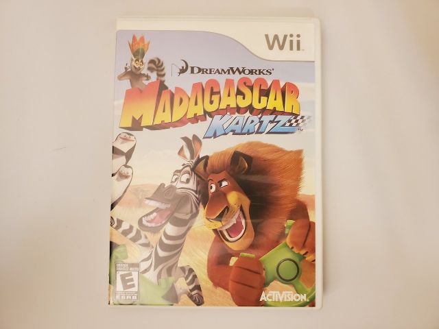 Nintendo Wii Madagascar Kartz video game