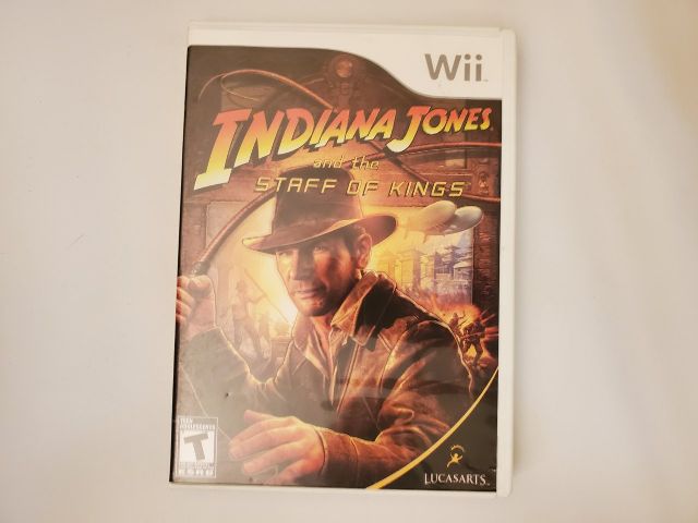 Nintendo Wii Indiana Jones and the Staff of Kings video game