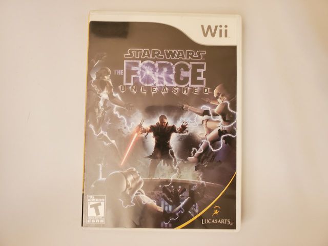 Nintendo Wii Star Wars The Force Unleashed video game