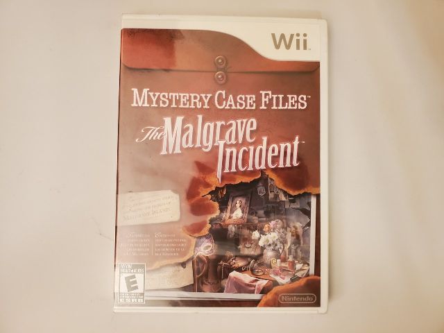 Nintendo Wii Mystery Case Files: The Malgrave Incident video game