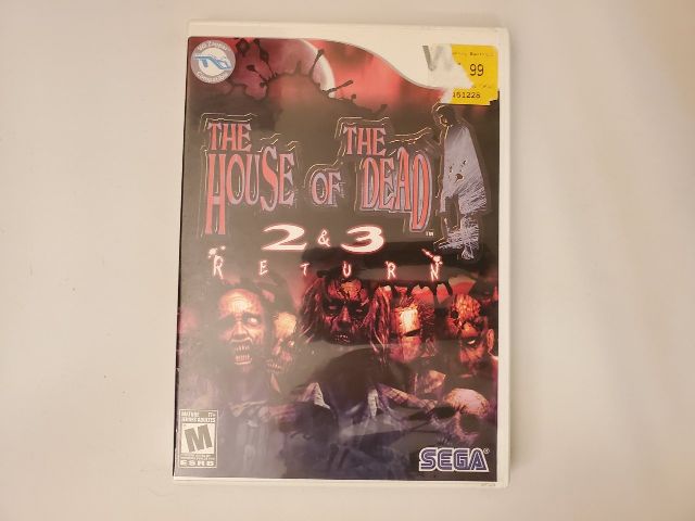 Nintendo Wii The House of the Dead 2 & 3 Return video game