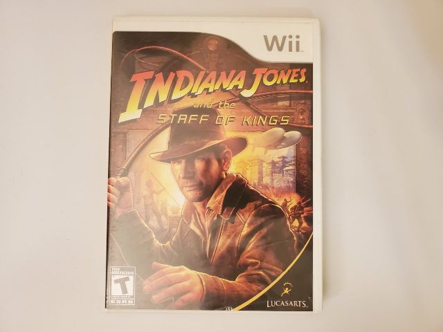 Nintendo Wii Indiana Jones and the Staff of Kings video game
