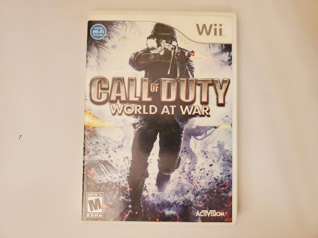 Nintendo Wii Call of Duty World At War video game