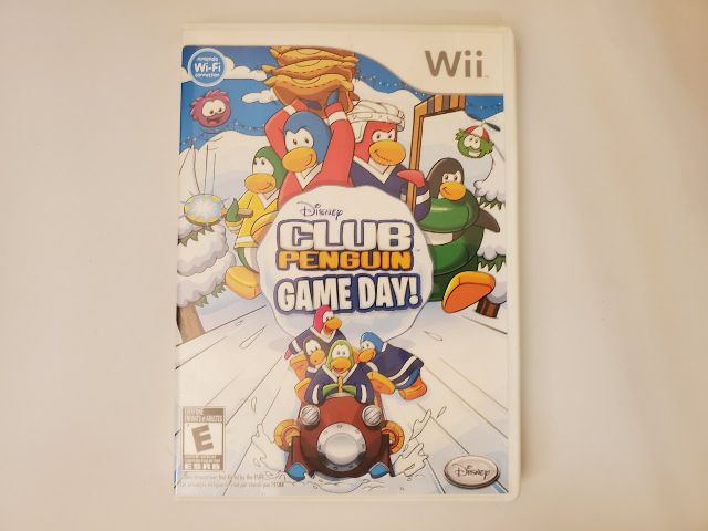 Nintendo Wii Club Penguin Game Day! video game