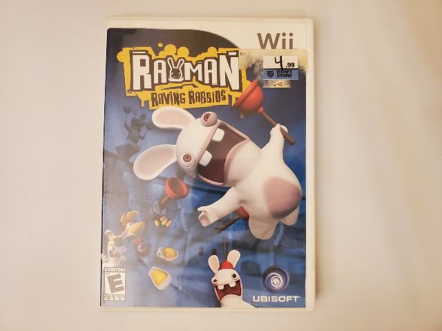 Nintendo Wii Rayman Raving Rabbids video game