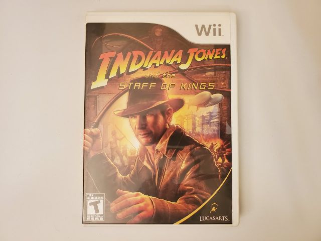 Nintendo Wii Indiana Jones and the Staff of Kings video game