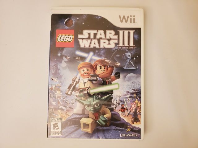 Nintendo Wii LEGO Star Wars III: The Clone Wars video game
