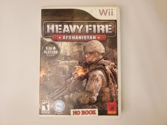 Nintendo Wii Heavy Fire Afghanistan video game