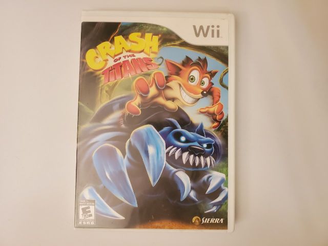 Nintendo Wii Crash of the Titans video game