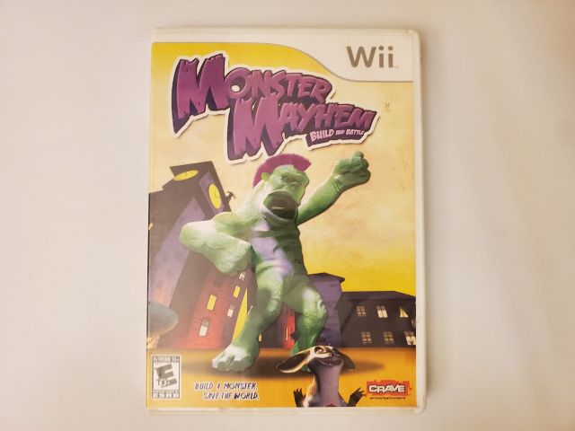 Nintendo Wii Monster Mayhem: Build and Battle video game
