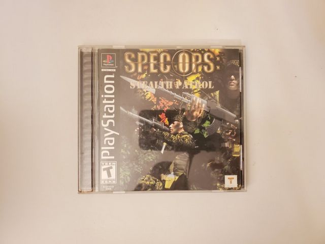 Sony PlayStation 1 Spec Ops Stealth Patrol video game