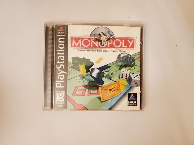 Sony PlayStation 1 Monopoly video game