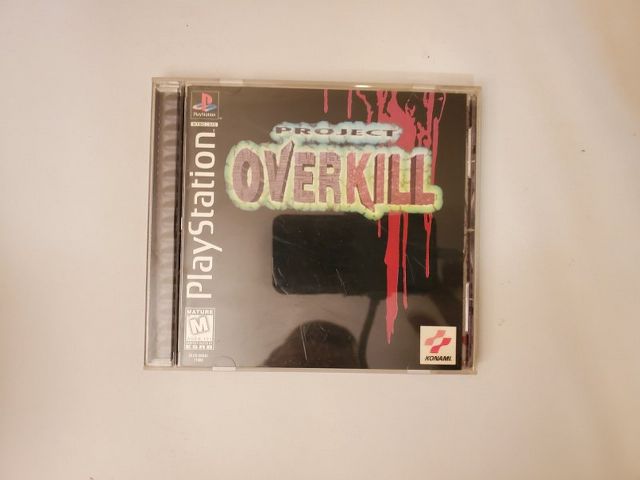 Sony PlayStation 1 Project Overkill video game
