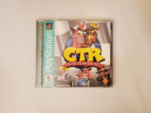 Sony PlayStation 1 Crash Team Racing Greatest Hits video game