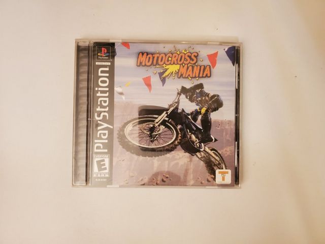 Sony PlayStation 1 Motocross Mania video game