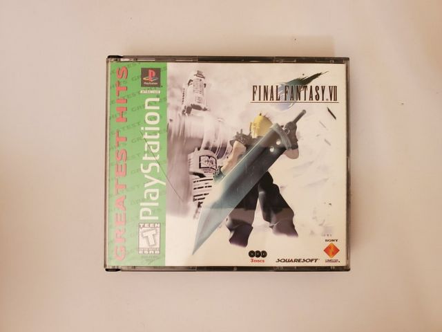 Sony PlayStation 1 Final Fantasy VII Greatest Hits video game