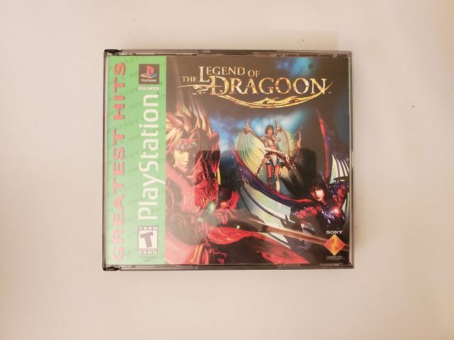 Sony PlayStation 1 The Legend of Dragoon Greatest Hits video game
