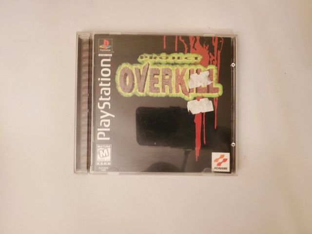 Sony PlayStation 1 Project Overkill video game