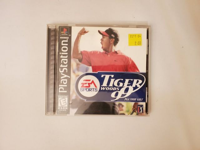 Sony PlayStation 1 Tiger Woods 99 video game