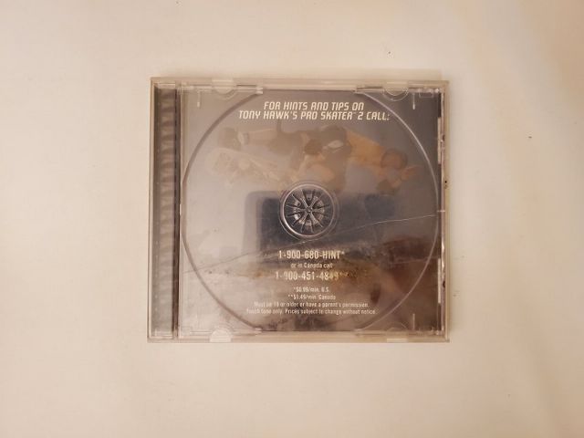 Sony PlayStation 1 Tony Hawk's Pro Skater 2 video game