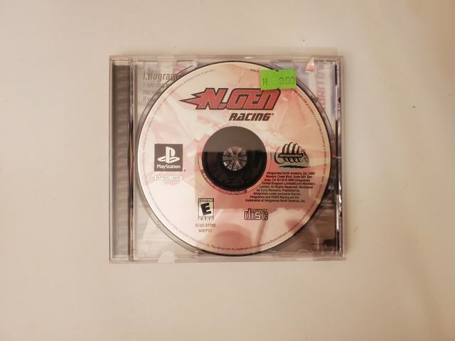 Sony PlayStation 1 NGEN Racing video game