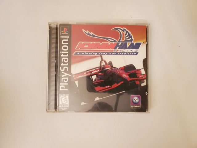 Sony PlayStation 1 Newman Haas Racing video game