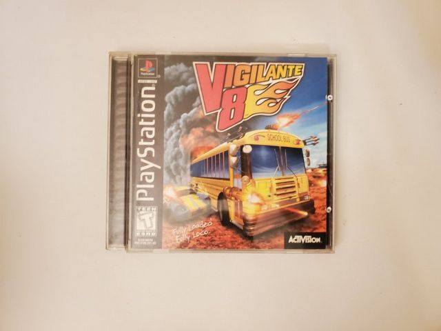 Sony PlayStation 1 Vigilante 8 video game
