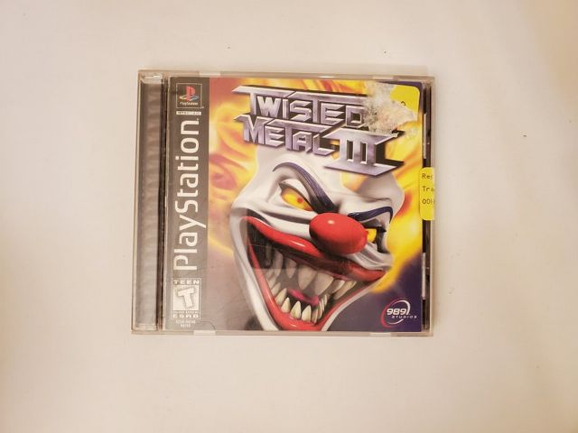 Sony PlayStation 1 Twisted Metal III video game