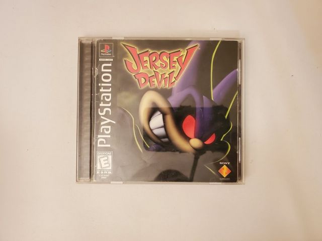 Sony PlayStation 1 Jersey Devil video game