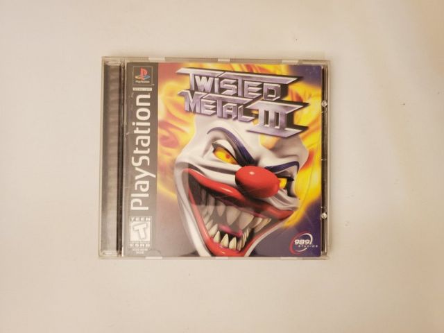 Sony PlayStation 1 Twisted Metal III video game
