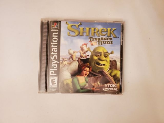 Sony PlayStation 1 Shrek Treasure Hunt video game